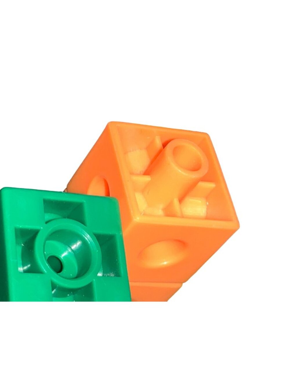 Snap Together Manipulatives Educational Cube Toys 2 Different Sets Custom Lot - Picture 6 of 8